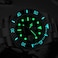 ADDIESDIVE Quartz Steel Watch for Men Diver 200 M Black Dial Green Bezel Luminous Unique Design