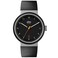 Braun Mens 40mm Automatic Watch with Black Rubber Strap BN0278 Black Strap