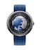 CIGA Design Mechanical Automatic Watch Blue Planet U Series Titanium Case Sapphire Crystal Fluororubber Strap Watches for Men and Women