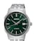 Seiko Herren Analog Automatik Uhr mit Edelstahl Armband SRPH92K1 Silber Grn Bracelet
