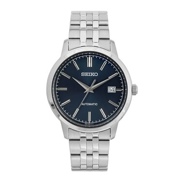 Seiko Men Analog Automatic Watch with Stainless Steel Strap SRPH87K1 Blue Bracelet