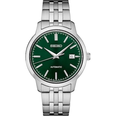SEIKO male watches Essentials SS Automatic Green Dial