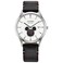 Citizen EcoDrive Mickey Mouse Shadow Stainless Steel Black Leather Strap 2Hand with SubDial 40mm Model BV113003W