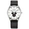 Citizen EcoDrive Mickey Mouse Shadow Stainless Steel Black Leather Strap 2Hand with SubDial 40mm Model BV113003W