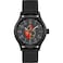 Timex Tribute Mens NFL Scout 40mm Watch San Francisco 49ers with Black Fabric Strap