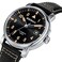 BERNY Mechanical Automatic Watch for Men Self Winding Leather Strap Classic EasytoRead Wristwatches 10ATM Waterproof Sapphire Glass Scratch Resistant Super Luminous
