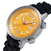 BERNY Automatic Mechanical Dive Watch for Men Self Winding Sport Silicone Strap Wristwatches Waterproof 20ATM Sapphire Glass Scratch Resistant Super Luminous Yellow Dial