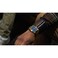 Citizen Mens EcoDrive Classic Peyton Watch 3Hand Date Sapphire Crystal Luminous Markers Gold Tone Blue Dial