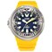 CITIZEN Mens Promaster Dive EcoDrive Watch 3Hand Date Polyurethane Strap ISO AntiReflective Curved Crystal ScrewBack Case and Crown