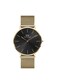 Daniel Wellington Classic Mesh Onyx 40mm Watch for Men Gold Black