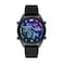 Skechers Mens Keats Digital Chronograph Watch Color Black Iridescent Model SR5142