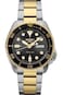 SEIKO SRPK22Men SportGMTMechanicalAutomaticStainlessTwo ToneCharcoal Dial100m WR