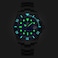 ADDIESDIVE Quartz Diving Watch for Men Diver 200 M Blue Dial Luminous Stainless Steel Strap