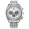Citizen Mens EcoDrive Sport Luxury Carson Watch StainlessSteel Bracelet and Case Chronograph Model CA454054A