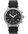 Timex Mens Waterbury Traditional 40mm Watch Black Strap Black Dial SilverTone Case