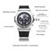 TIMEMATRIX Mens Planet 316L Stainless Steel Case Automatic Watch with Day Mouth