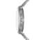 Michael Kors Mens Watch Blake ThreeHand Date SilverTone Stainless Steel Watch for Men