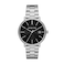 Michael Kors Mens Watch Blake ThreeHand Date SilverTone Stainless Steel Watch for Men