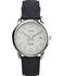 Timex Mens Easy Reader 35mm Watch Black Strap White Dial SilverTone Case