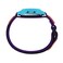 Timex Mens Classical Digital 36mm Watch Purple Strap Digital Dial Blue Case