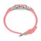Timex Mens Digital 33mm Watch Pink Strap Digital Dial SilverTone Case