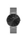 Daniel Wellington Classic Mesh Onyx 40mm Watch for Men Silver