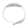 Timex Mens Digital 33mm Watch White Strap Digital Dial SilverTone Case