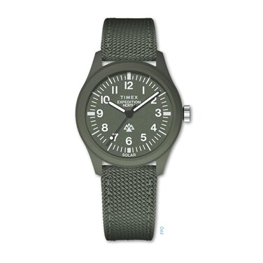 Timex Expedition Traprock Solar 40mm Ecofriendly Strap Watch