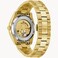 Bulova Automatic Watch 97A182 Gold Bracelet