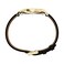 Timex Mens Modern Easy Reader 40mm Watch Black Strap White Dial GoldTone Case