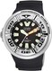 Citizen Mens EcoDrive Promaster Sea Dive Watch in Stainless Steel with Black Polyurethane Strap Black Dial Model BJ805008E