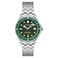 DUXOT Mens 41mm Henri Diver Automatic Elite Green Watch with Solid Stainless Steel Bracelet DX206033