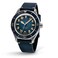 UNDONE Basecamp Cali Blue Automatic 40mm 100M Water Resistance Vintage Blue Dial Leather Strap