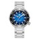 ADDIESDIVE 1000 M Waterproof Automatic Dive Watch NH35 Movement Synthetic Sapphire Mens Watch Blue 3D Wave Ripples