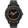 Timex Mens Ironman Triathlon Adrenaline Anadigi 46mm Watch Black Strap Digital Neg Display Dial Black Case