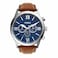 Fossil Flynn Chronograph Brown Leather Watch