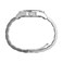 Timex Mens Dress 42mm Watch SilverTone Bracelet Blue Dial SilverTone Case