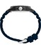 Timex Mens Diver 42mm Watch Blue Strap Black Dial Black Case