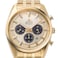Orient Stretto Solar Chronograph Champagne Dial Gold Colour Strap Mens Watch RATX0301G10B