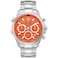 Bulova Orange Dial Mens Marine Star Watch 96B395