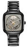 Rado New True SquareUnisexSwiss Automatic WatchHighTech CeramicSapphire Crystal 38mm