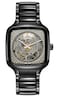 Rado New True SquareUnisexSwiss Automatic WatchHighTech CeramicSapphire Crystal 38mm