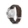Victorinox Swiss Army Quartz Blue Dial Brown Leather Strap Watch 42mm 242040