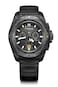 Victorinox INOX Chrono Black Dial Black Paracord Strap Watch 43mm 2419891