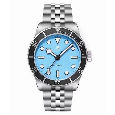 RollsTimi Pagani Design PD1812 Watch for Men Automatic NH35 Movement 42mm Stainless Steel BB58 Style Diver 100M Waterproof wristwatches PD1812Sky Bluev1