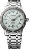 SEIKO SRPL71 Watch for Men Presage Collection Light Mint Green Dial with Date Calendar 50M Water Resistance Screw SeeThrough Caseback 395mm Case Diameter