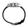 Timex Mens Peanuts Q 40mm Watch Black Strap White Dial Stainless Steel Case