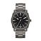 Fossil Mens Watch Machine Quartz Stainless Steel ThreeHand Watch for Men Color Smoke
