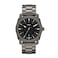Fossil Mens Watch Machine Quartz Stainless Steel ThreeHand Watch for Men Color Smoke
