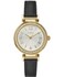 Timex Womens Dress 31mm Watch Black Strap SilverTone Dial GoldTone Case